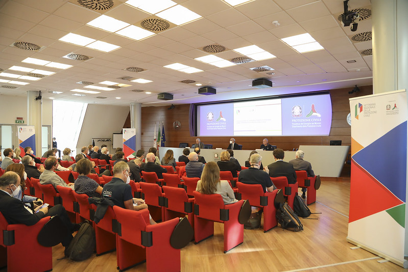 Roma, 10 ottobre 2022 – Workshop "L’evoluzione di scenari e mappe di rischio come strumenti di protezione civile". L'evento è organizzato dal Dipartimento nell'ambito della Settimana Nazionale della Protezione Civile. 