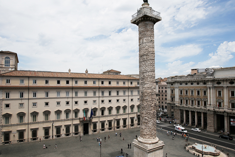 Palazzo Chigi sede del Governo