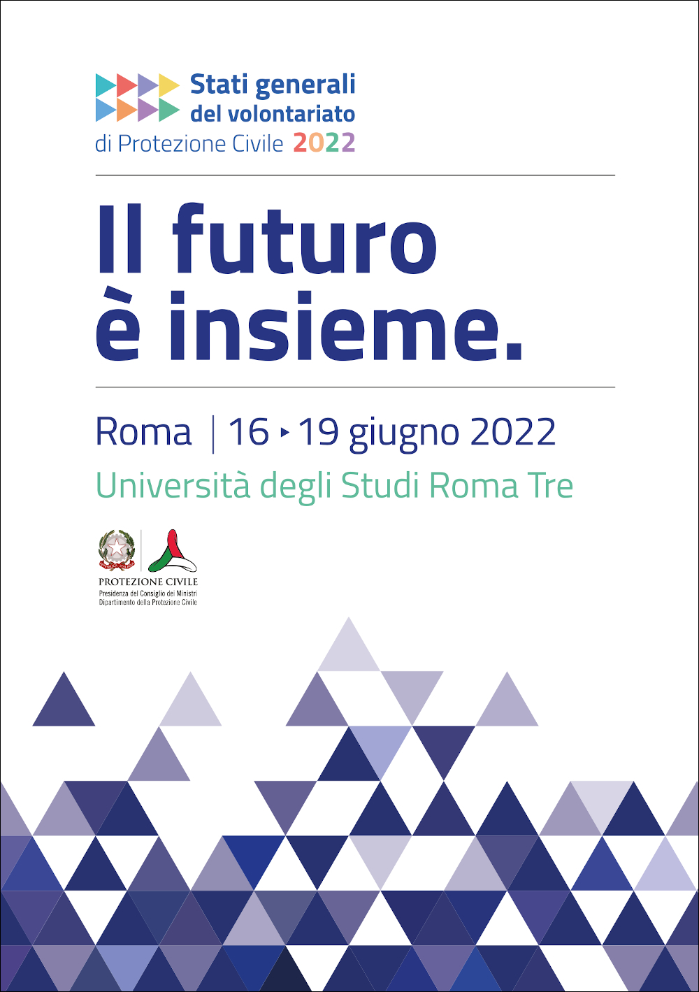 Copertina Agenda Stati Generali del Volontariato 2022