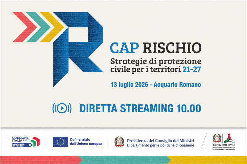 CapRischio streaming evento Acquario Romano 13 luglio 2026